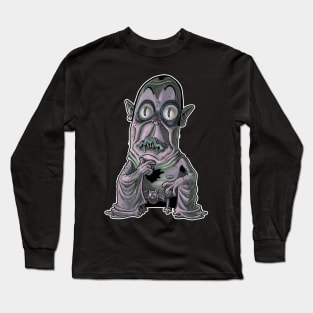 Ugly Little Vampire with flappy arm skin Long Sleeve T-Shirt